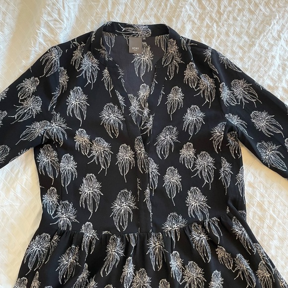 Flower Bud Shift Dress - ICHI - Picture 5 of 13